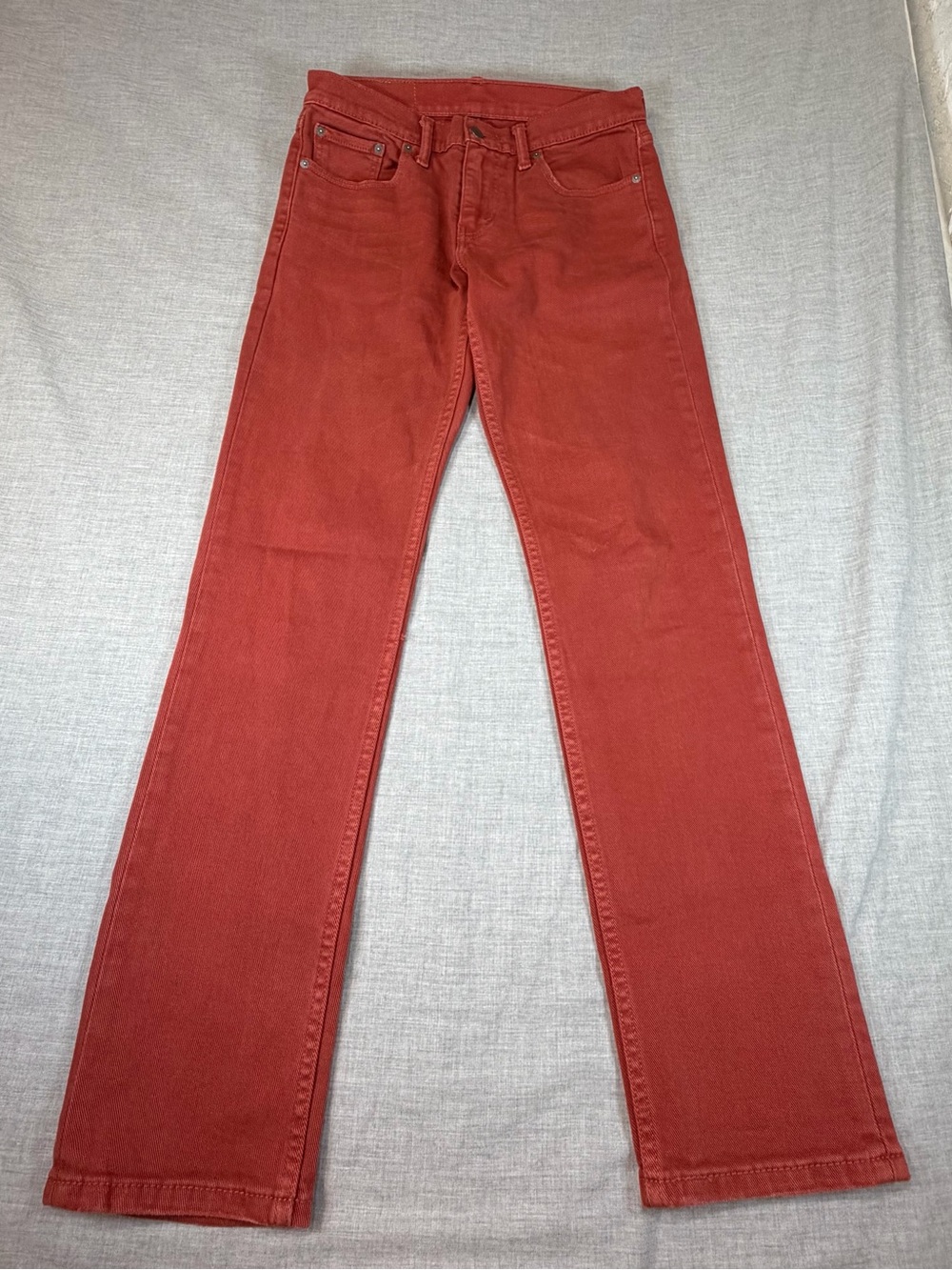 Levi's Men's Burnt Orange straight Jeans